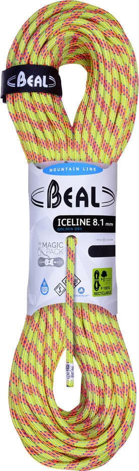 Beal Ice Line 8,1mm Golden Dry anis 70m