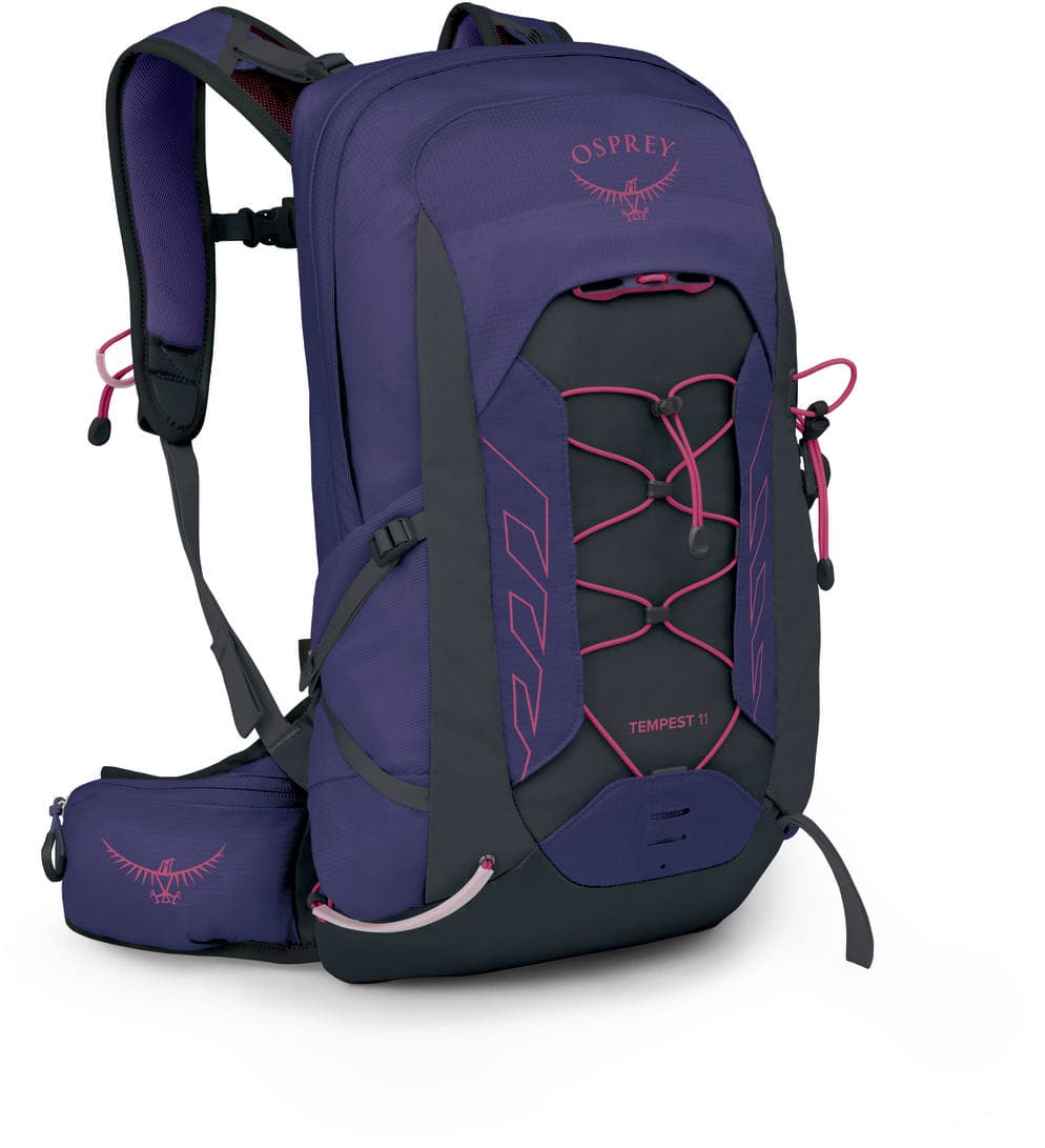 Osprey Tempest 11 deep fig hotspot pink