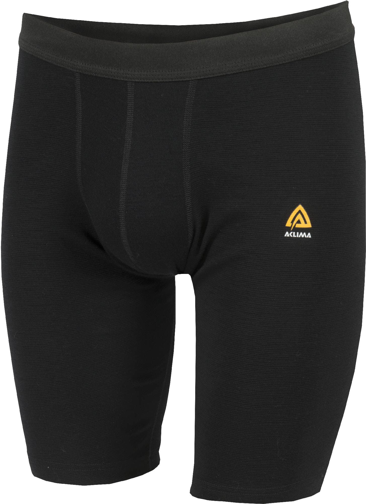 Aclima Warmwool Long Shorts M's black M