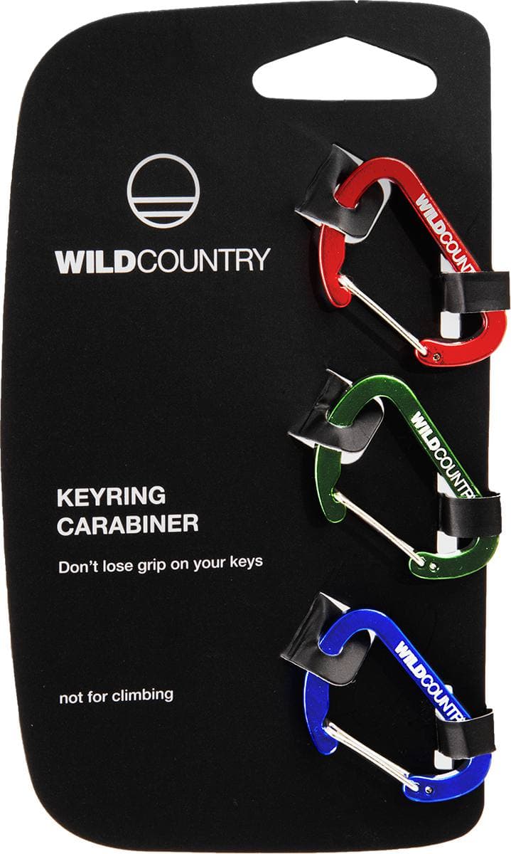 Wild Country Keyring carabiner set 3x minikarabin