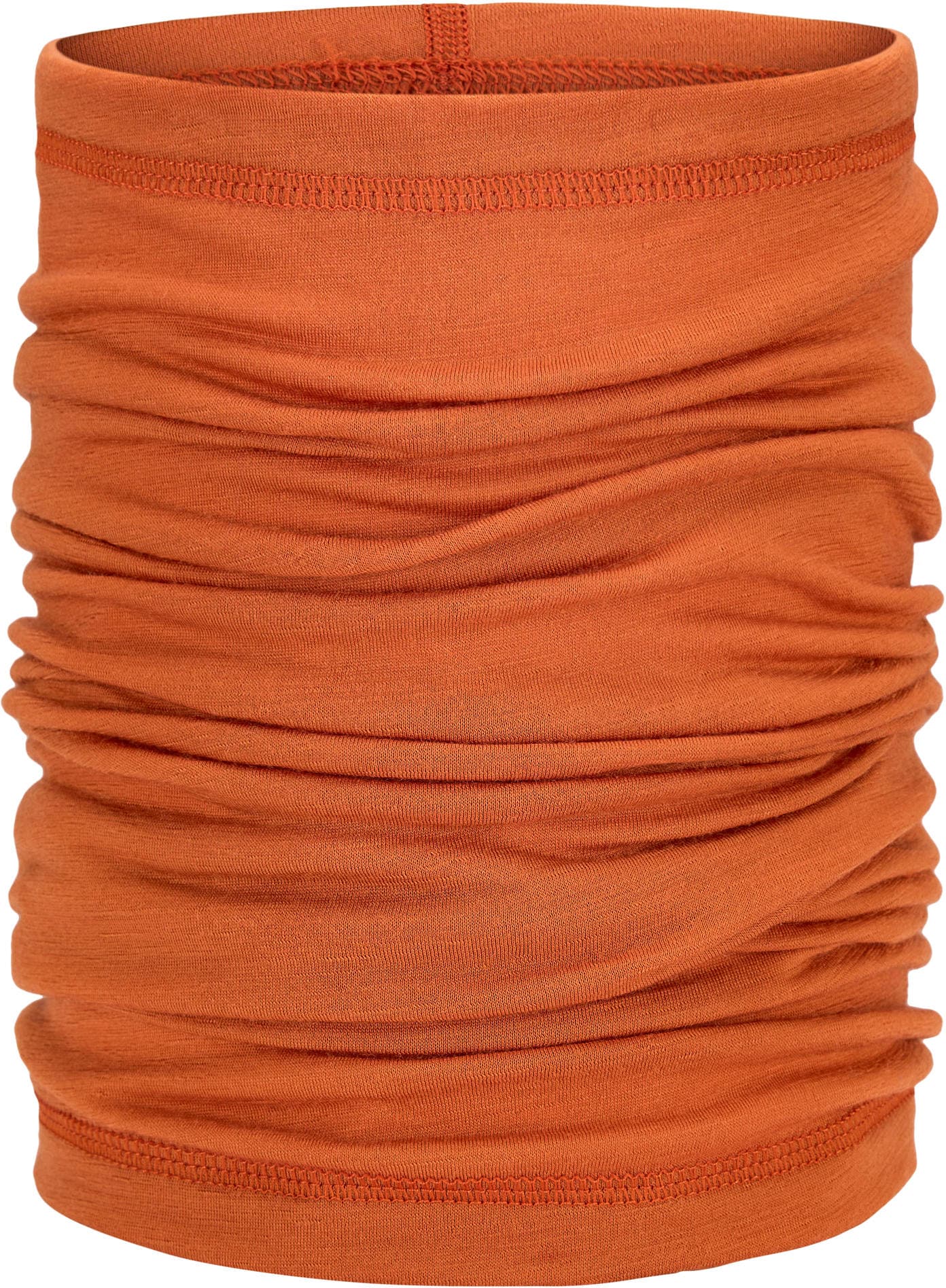Aclima Lightwool Headover apricot orange