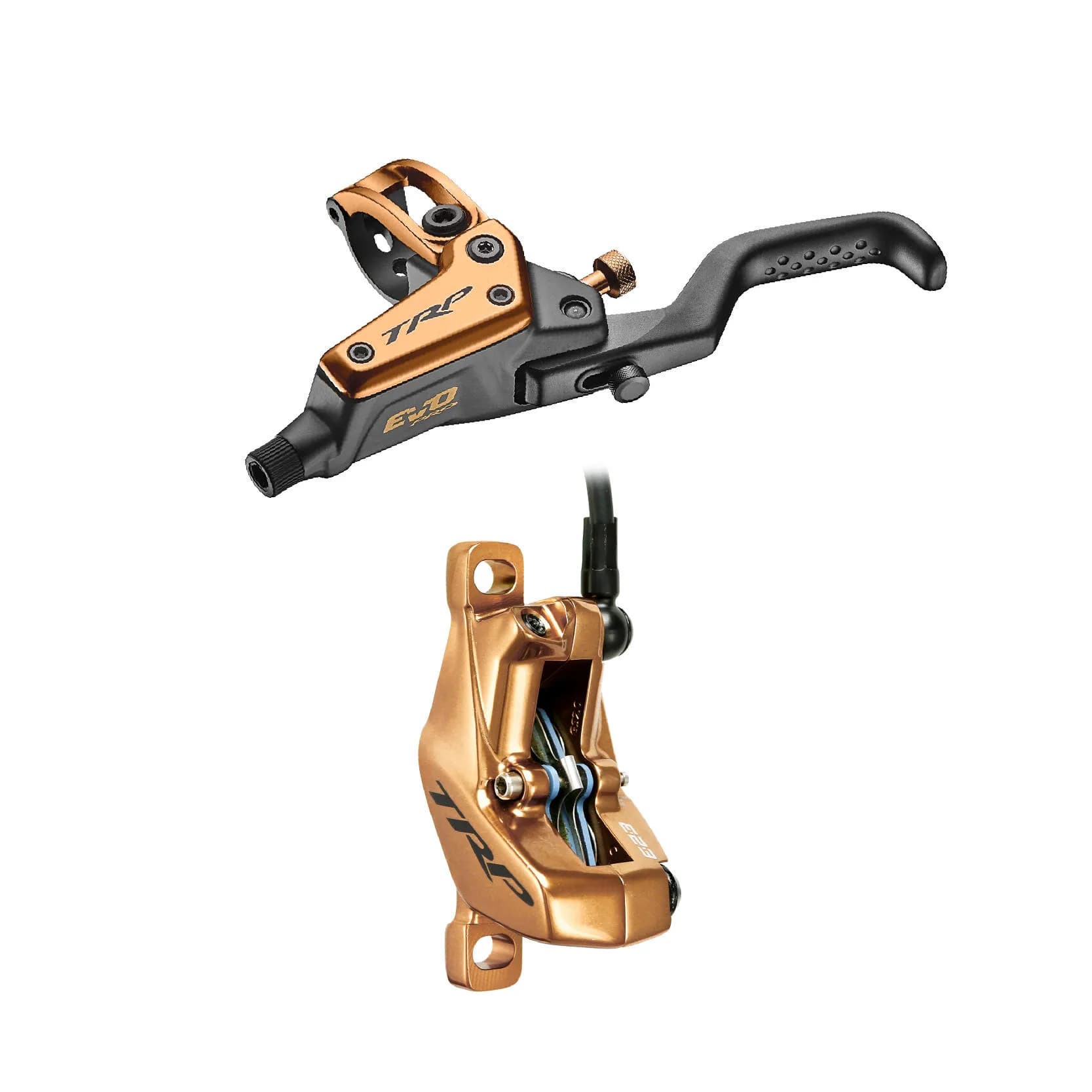 TRP EVO Pro Gold Skivebrems Kraftig skivebrems til stisykling/enduro
