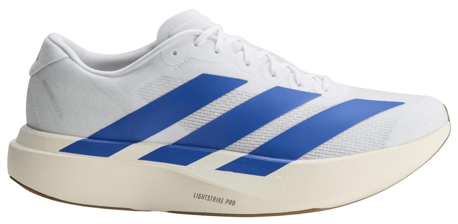Adidas Adizero EVO SL M's ftwwht/royblu/purrub UK 8,5