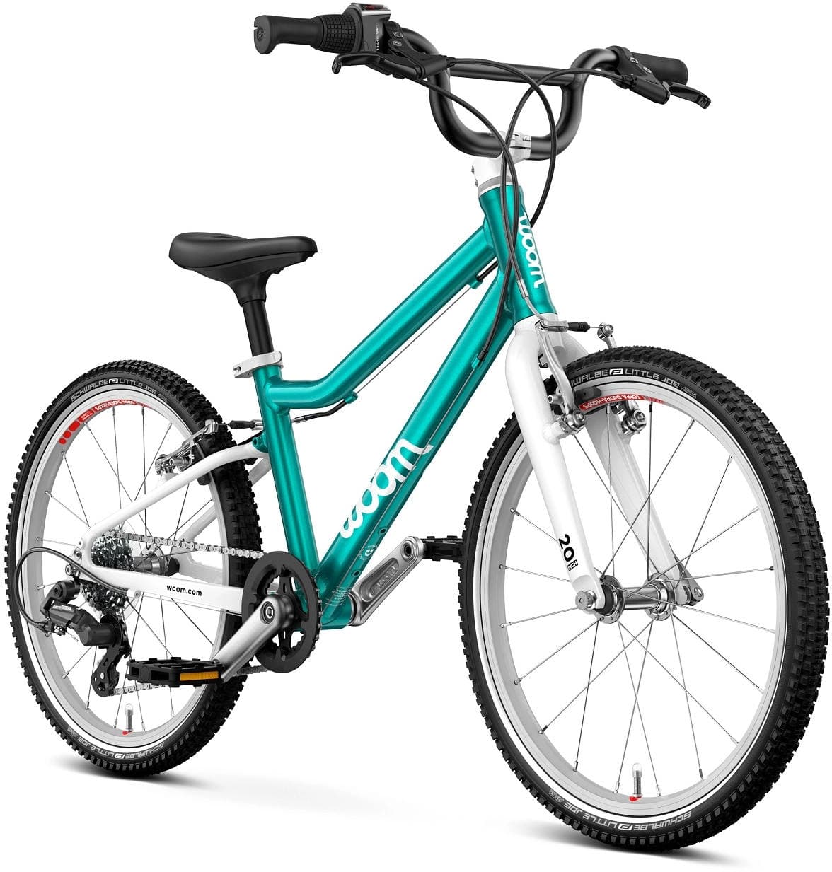 Woom Go 4 20" metallic petrol