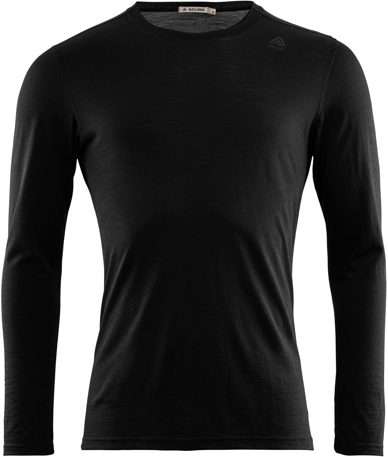 Aclima Lightwool 140 Undershirt LS  M's jet black XL