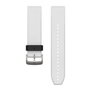 Garmin QuickFit 22 Silicone Band white