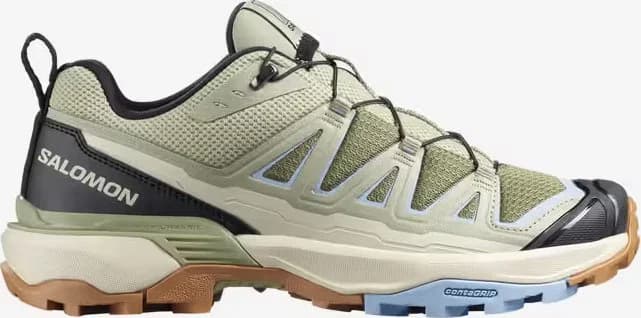 Salomon X Ultra 360 Edge W's deep lichen green/tea/brun blu UK 6