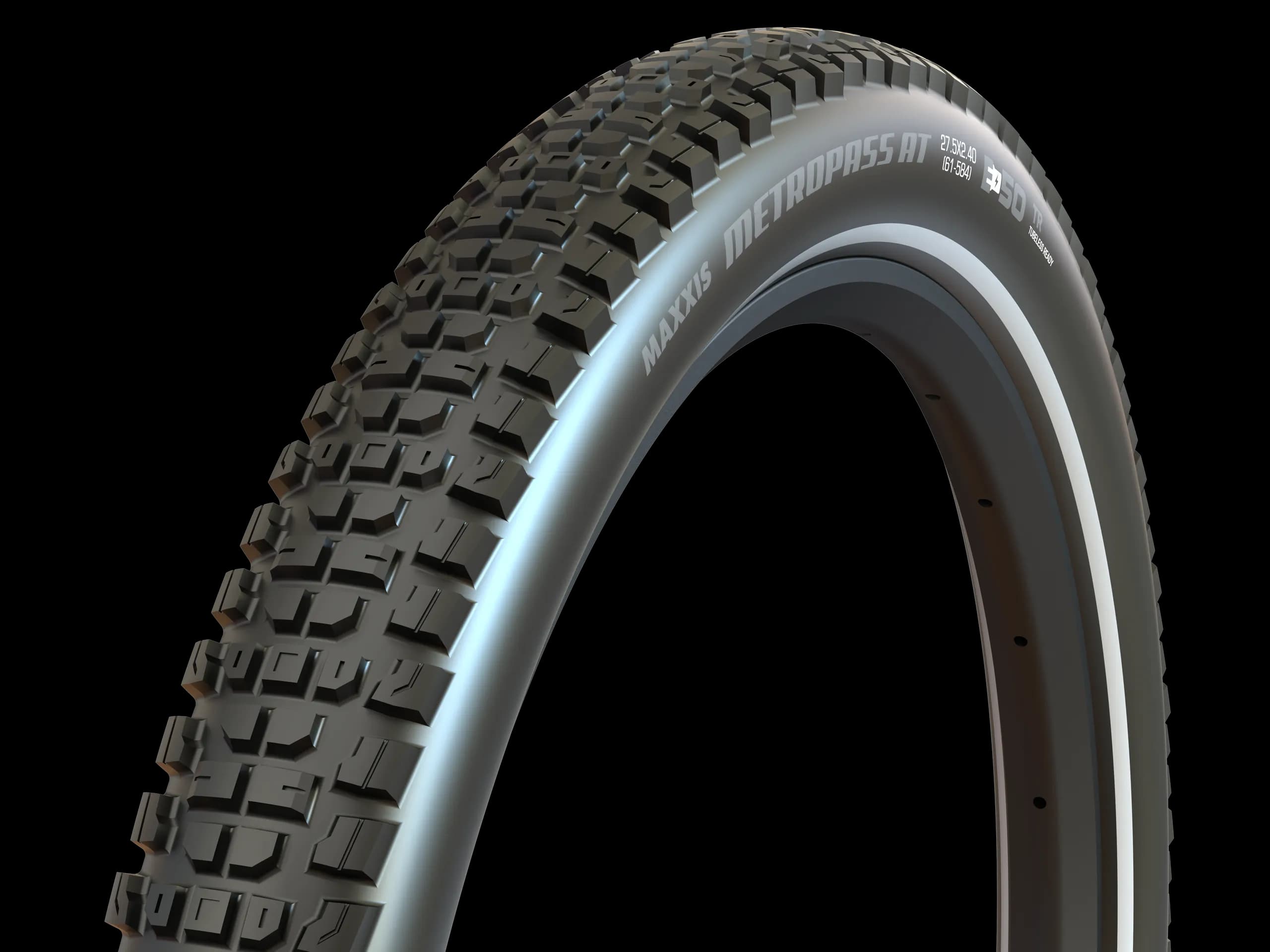 Maxxis MetroPass AT 27,5" TR EXO 27,5"x2.40", E50, 1105g, 60TPI