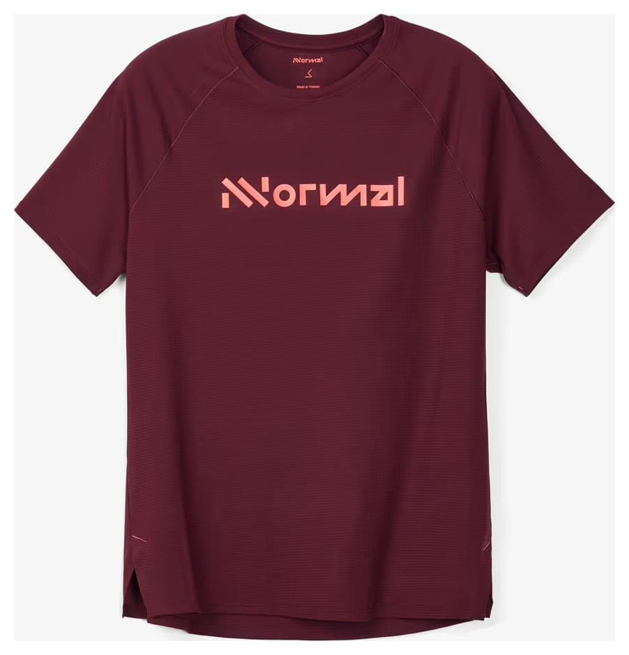 NNormal Race T-Shirt 02 W's burgundy S
