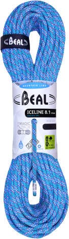 Beal Ice Line 8,1mm Golden Dry emerald 50m