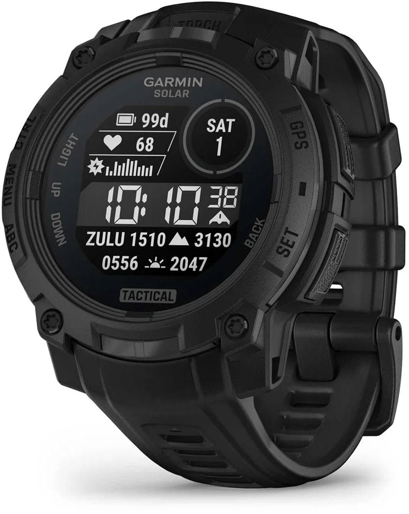 Garmin Instinct 3 SOLAR 45 mm Tactical black/black