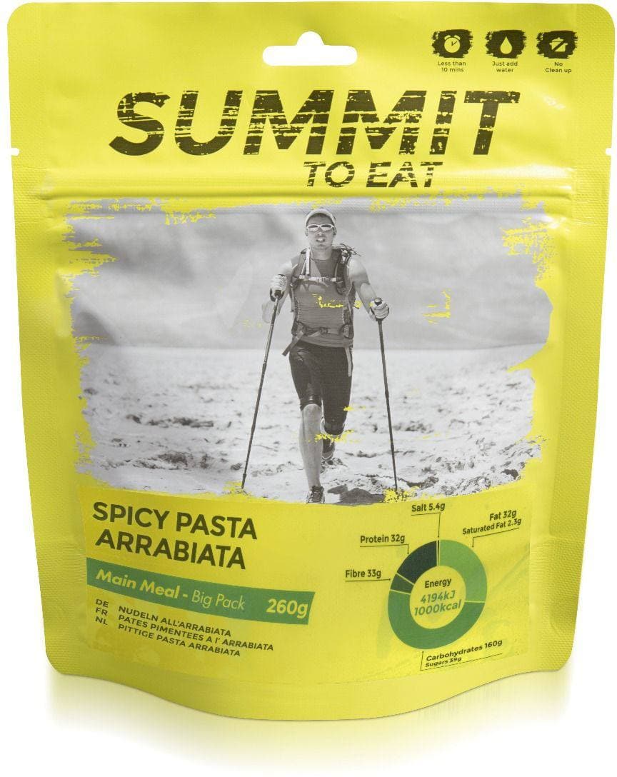 Summit To Eat Big Dinner Spicy Pasta Arrabiata | Vegansk