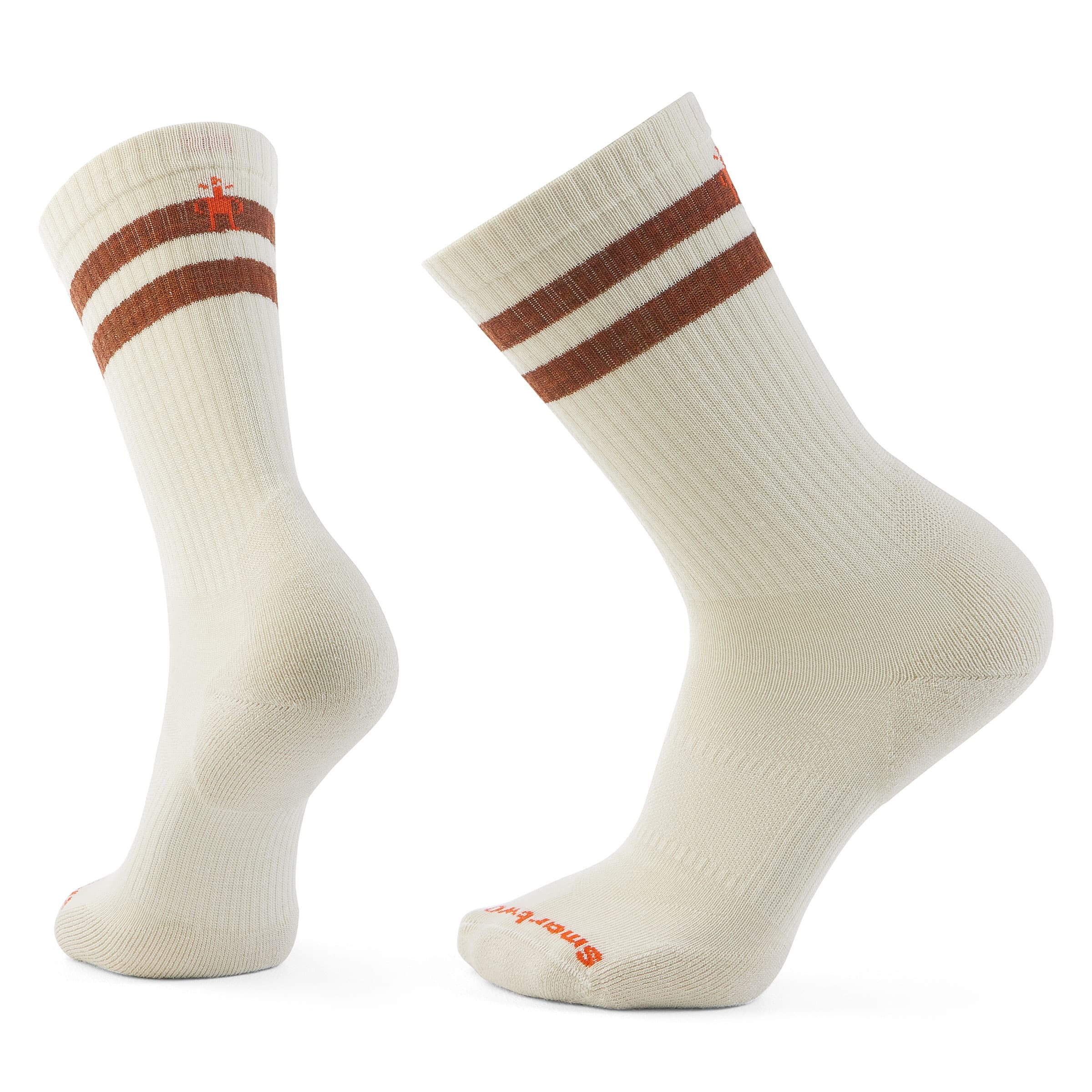 Smartwool Everyday Athletic Striped Crew natural L