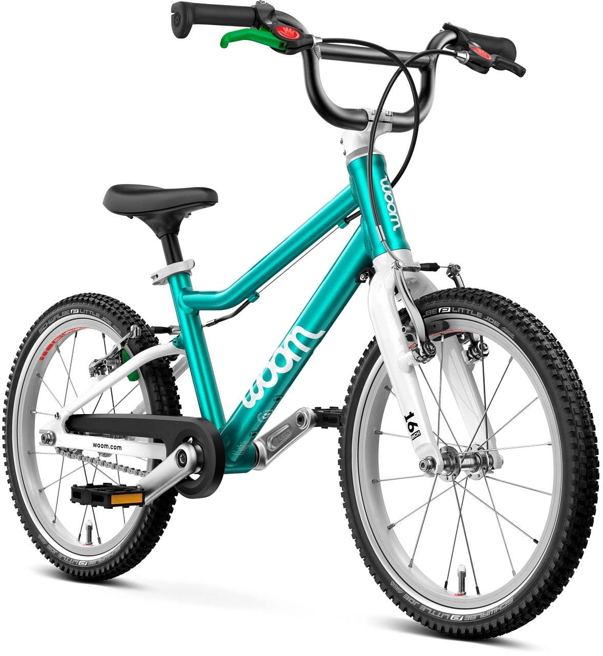 Woom Go 3 16" metallic petrol