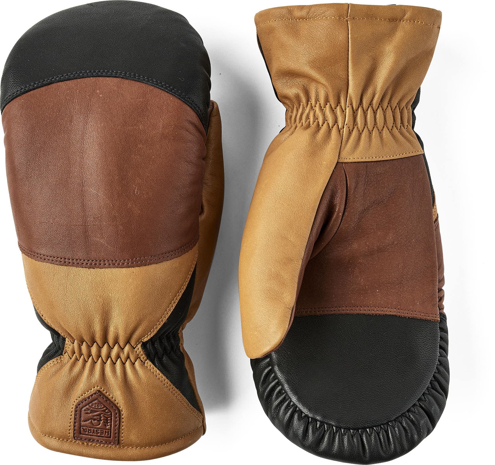 Hestra reMix Mitt brown/cork 11