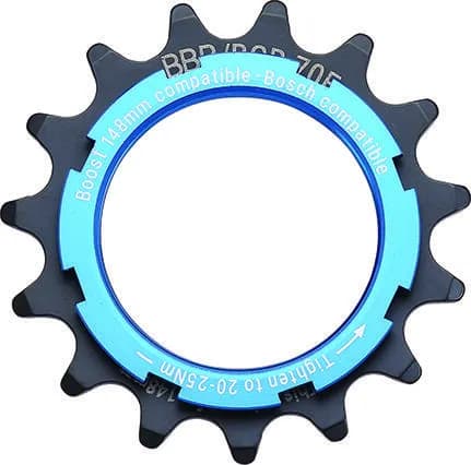 BBB Bosch BCR-70E Elsykkel Krankdrev 15T Bosch, 11/128", Stål, Boost kompatibel