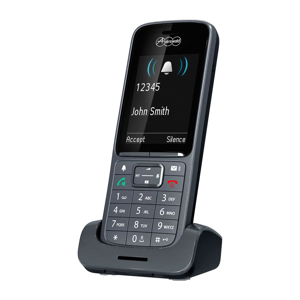 Auerswald COMfortel M-720 DECT-telefon med ladestasjon