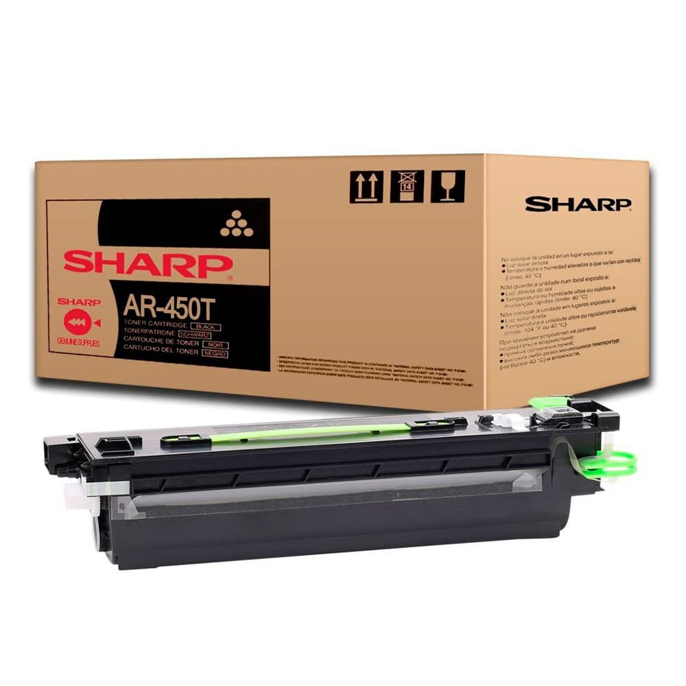 Sharp AR450T lasertoner, sort (27 000 sider)