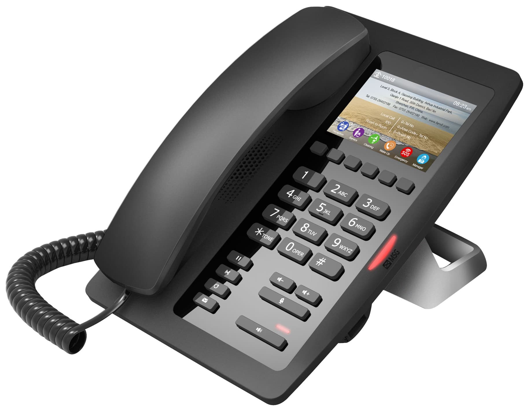 Fanvil H5 IP-telefon - SIP, PoE