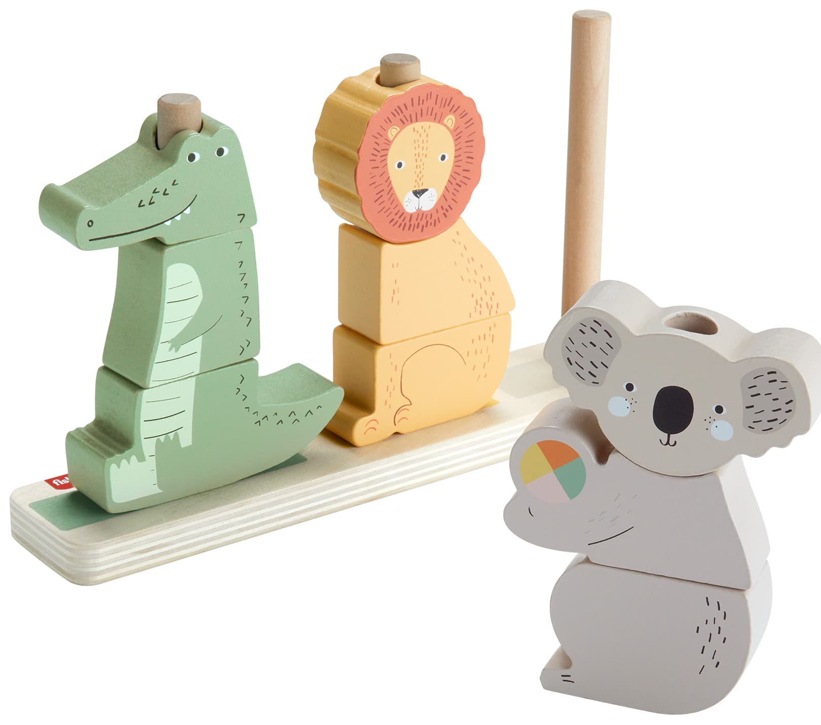 Fisher-Price Stable & Sorter Dyr Treleke - 12+ mnd