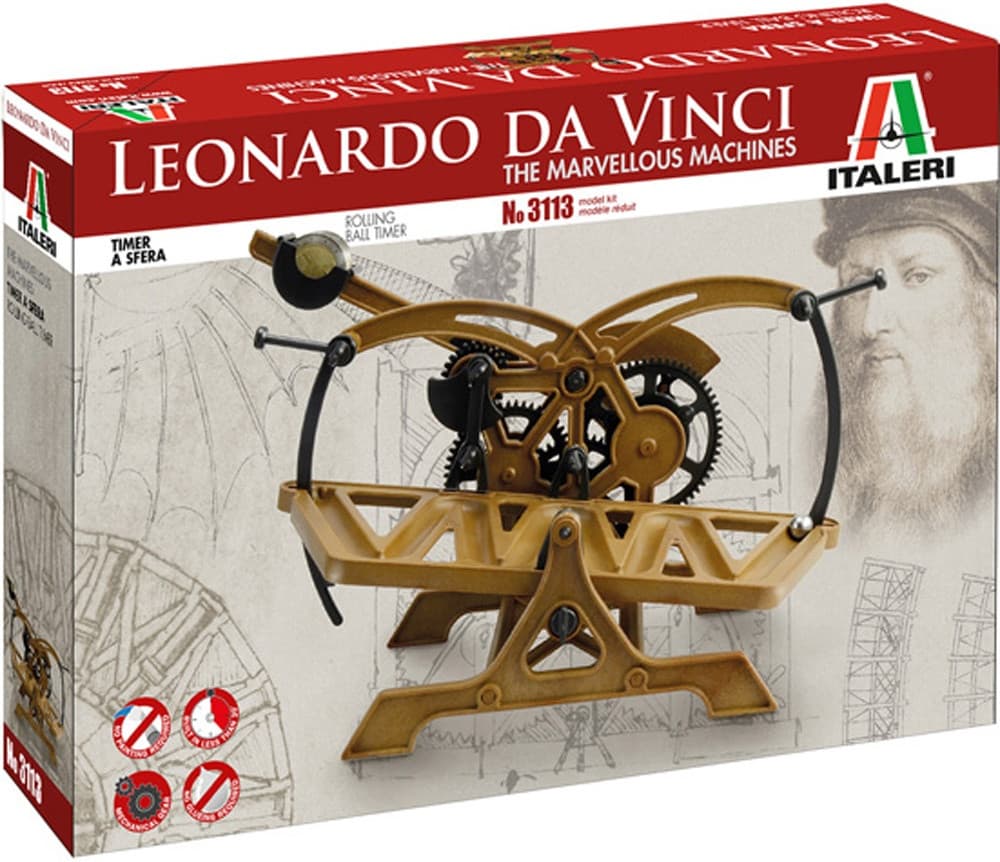 Italeri Da Vinci Kulebane Tidsm??ler, Byggesett