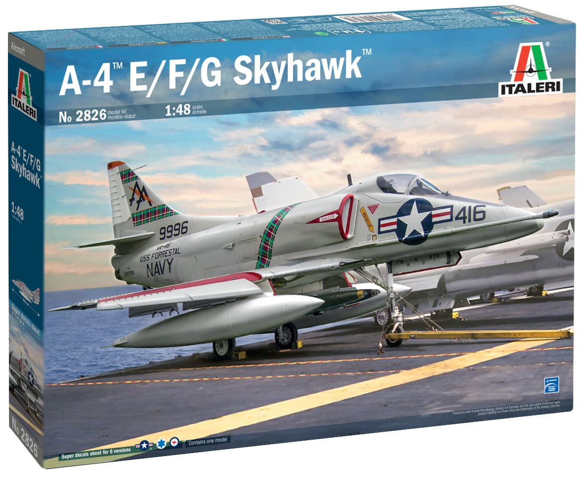 Italeri A-4EFG Skyhawk Modellfly ??? 1:48