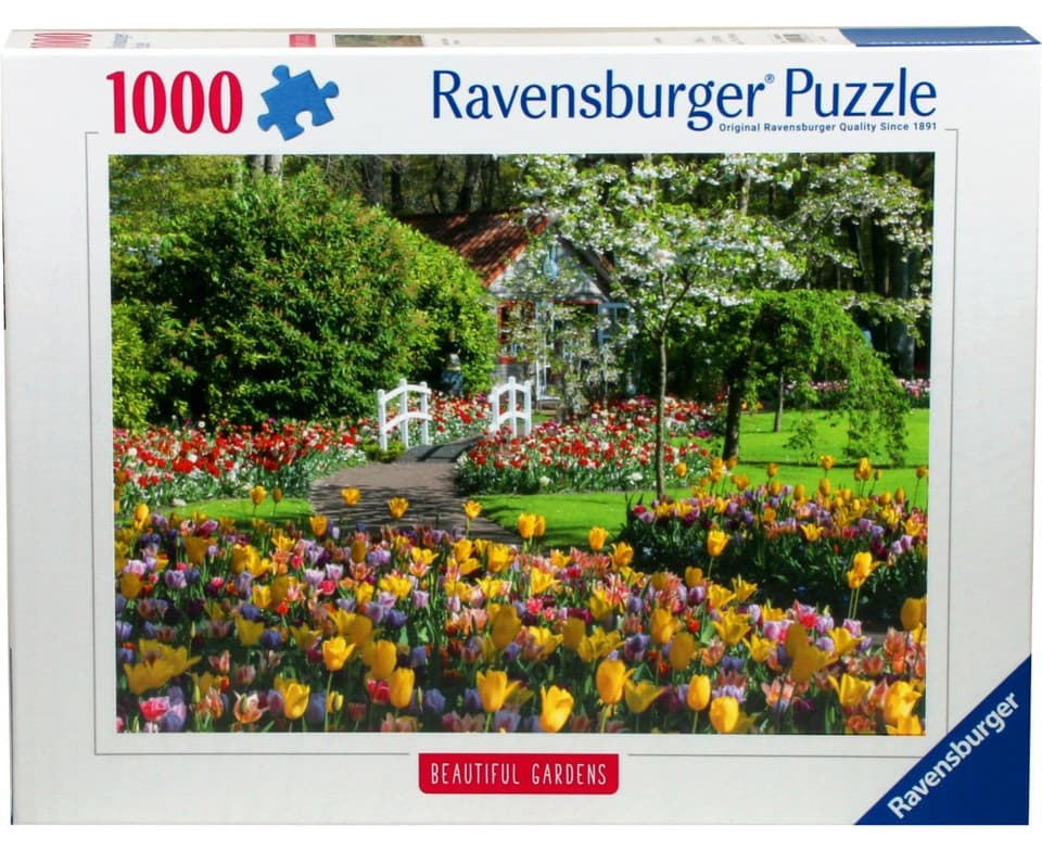 Ravensburger Puslespill - 1000 brikker - Keukenhof Gardens