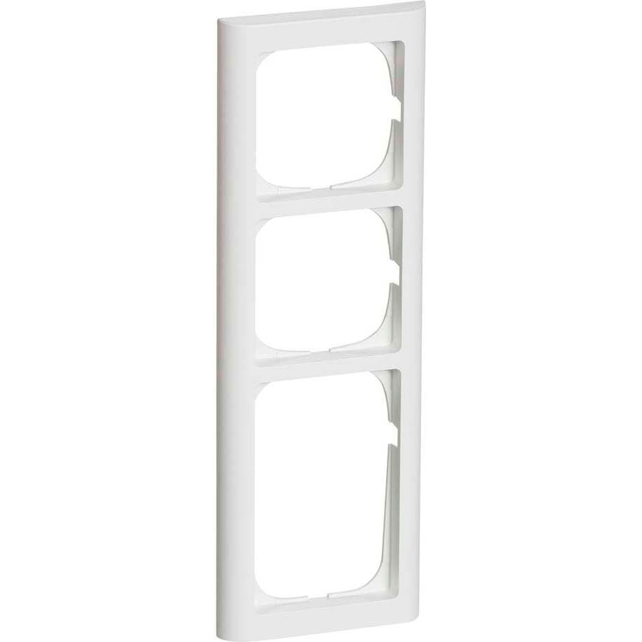 LK Fuga Softline 63 ramme (3,5 modul) Hvit