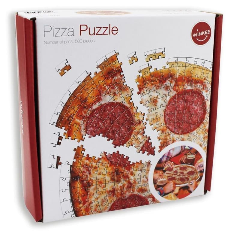 Winkee Pizza Puslespill - 500 brikker