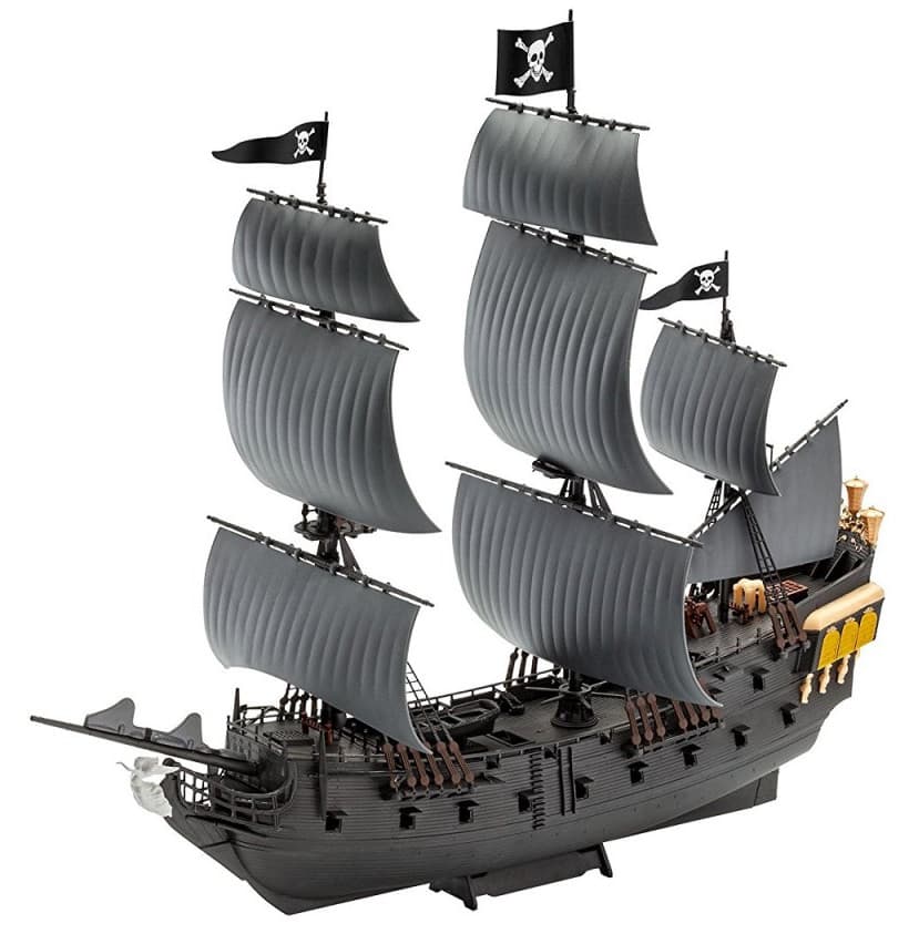 Revell Pirates of the Caribbean Black Pearl Modellskip Byggesett - 1:150