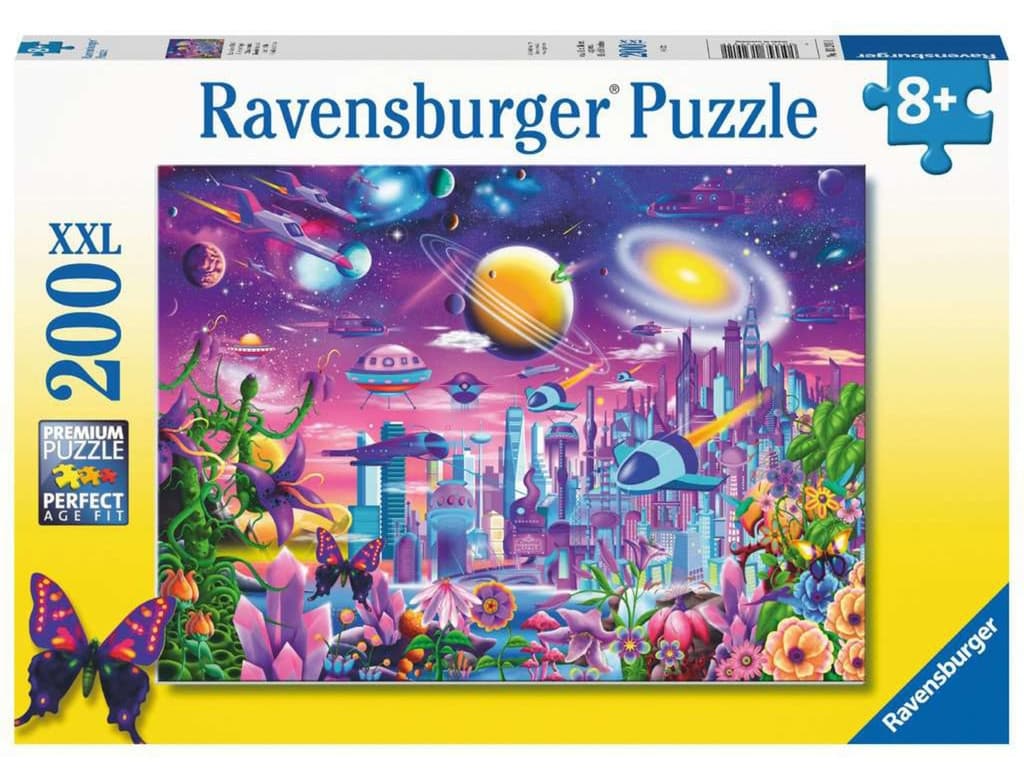 Ravensburger XXL Cosmic City Puslespill - 200 brikker