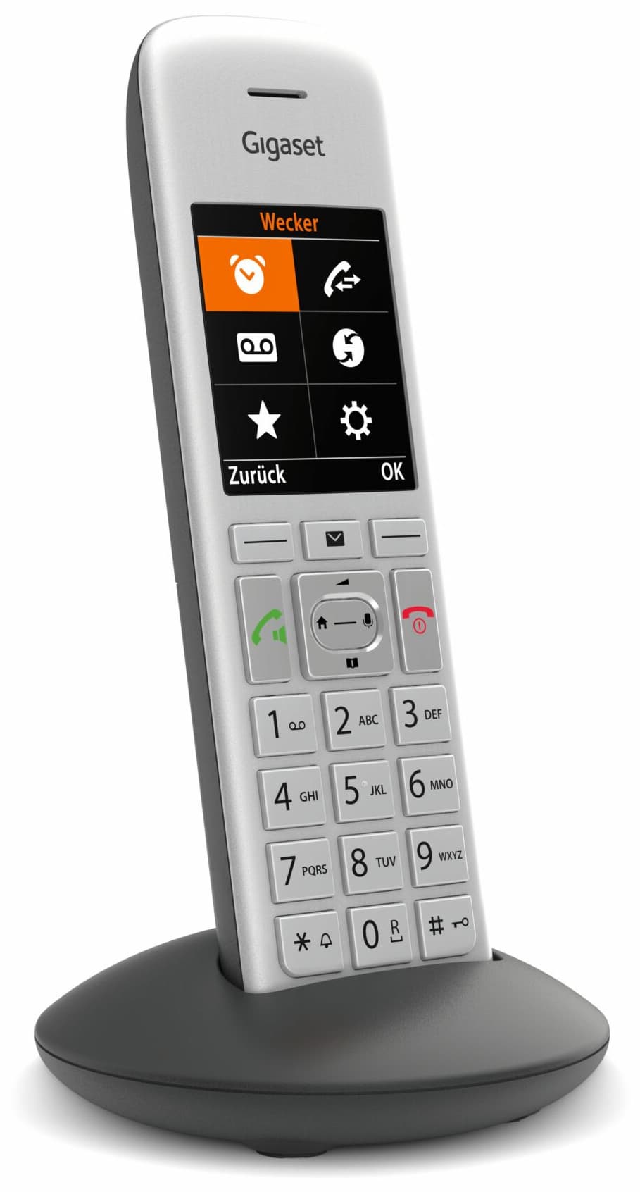 Gigaset CE575HX tr??dl??s DECT-telefon - S??lv/Sort