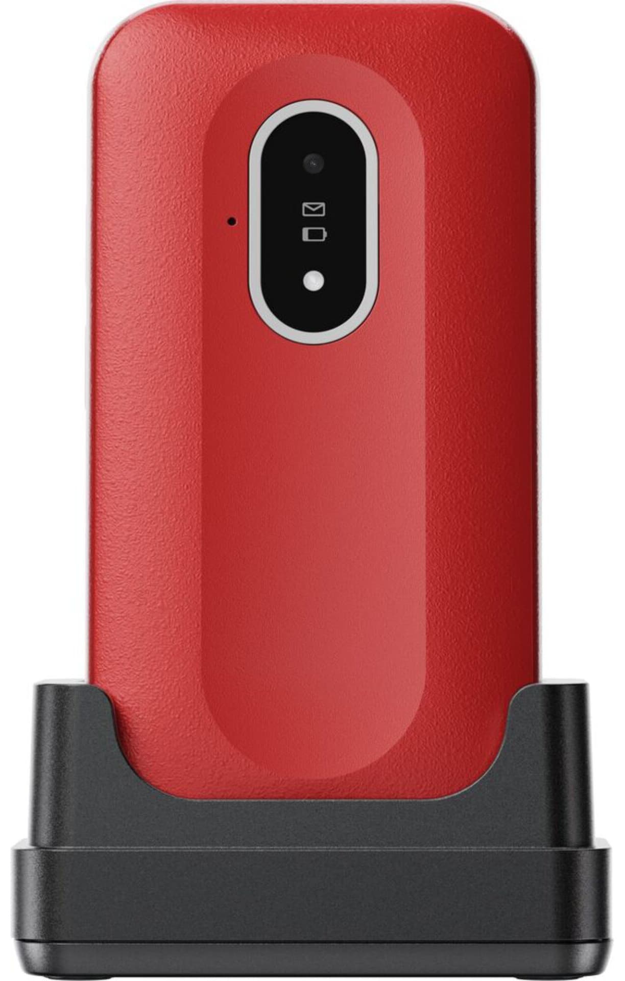 Doro Lev L20 Mobiltelefon - 4G, Bluetooth, GPS - R??d/Hvit
