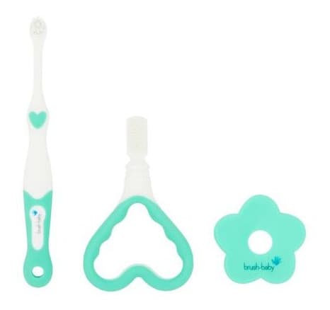 Brush-Baby Min F??rste Tannb??rste og Bitering Sett til Baby