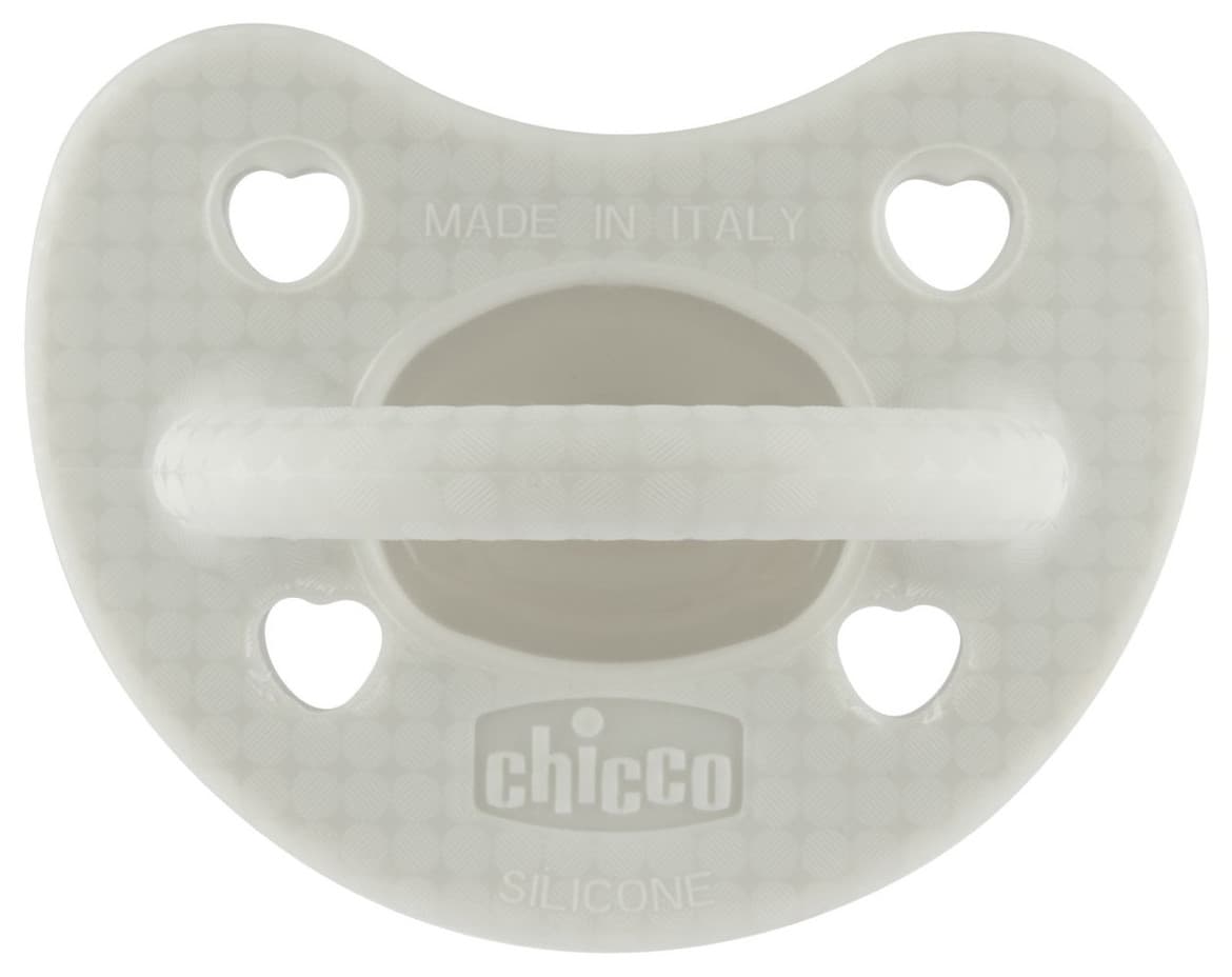 Chicco PhysioForma Smokk Silikon 2m+ - Hvit