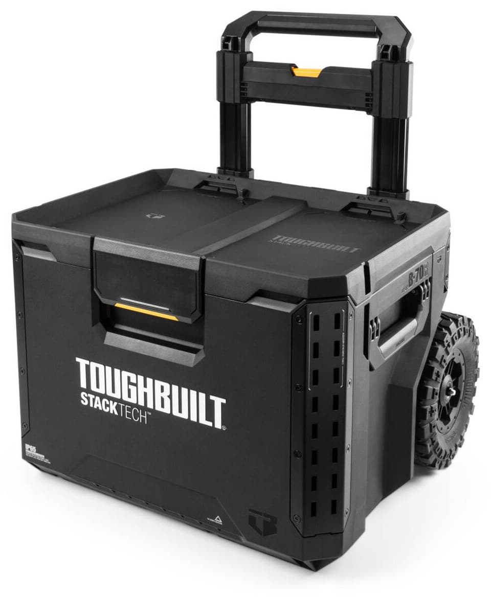 ToughBuilt StackTech TB-B1-B-70R Verkt??ykasse med hjul - Svart