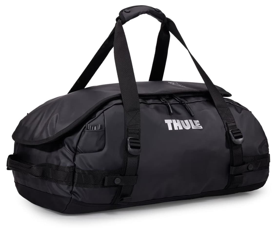 Thule Chasm Duffelbag 40L, vanntett - Svart