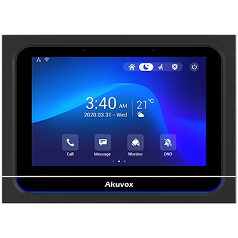 Akuvox X933S Innend??rsenhet D??rtelefon ??? Touchskjerm, Android ??? Sort