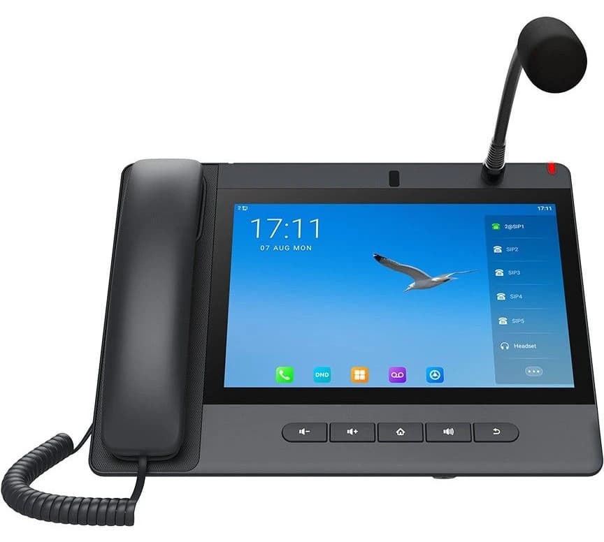 Fanvil A320i IP-telefon - 10,1", WiFi, 20 linjer - svart