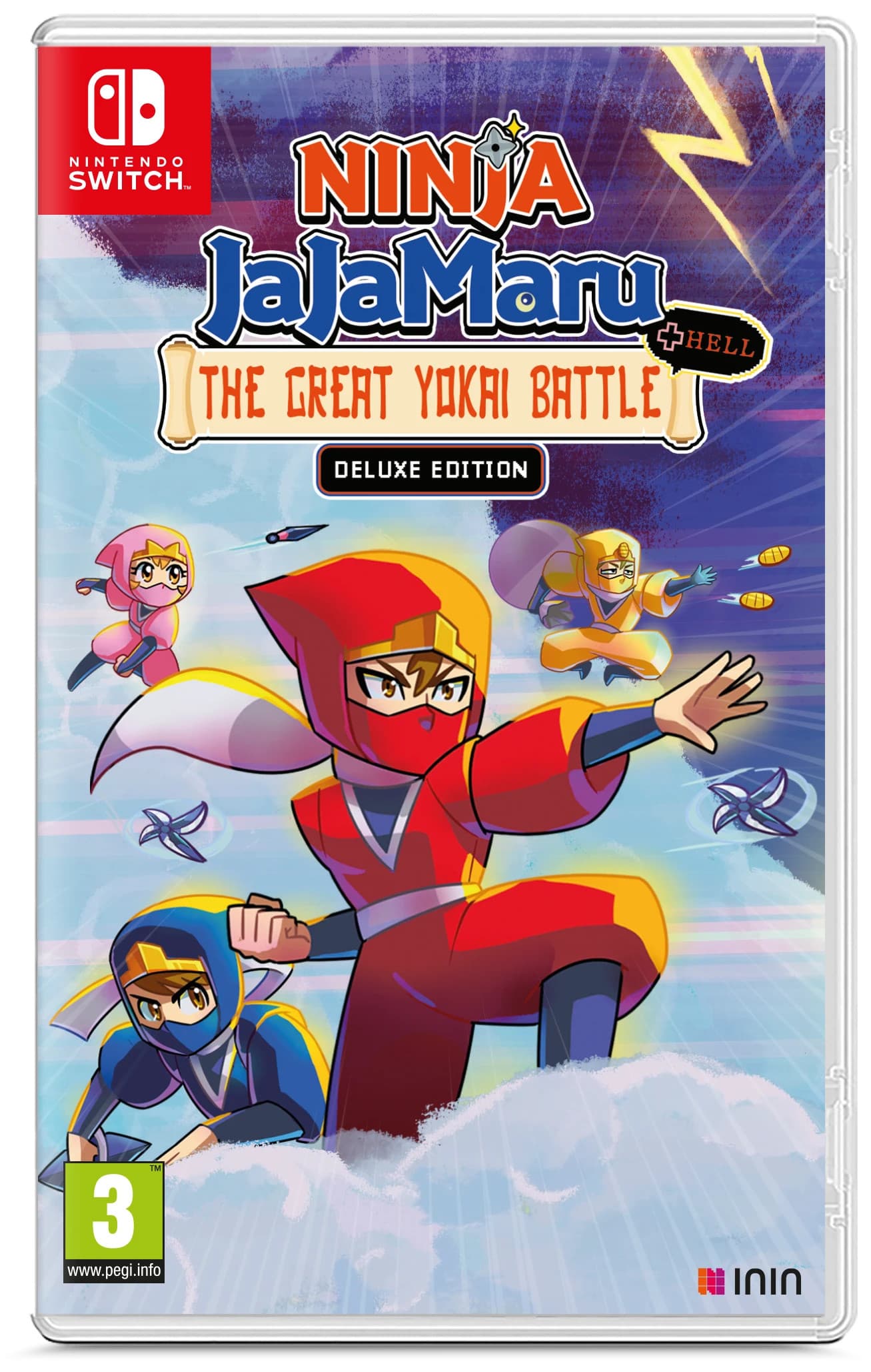 Ninja JaJaMaru The Great Yokai Battle + Hell Deluxe Edition - Nintendo Switch