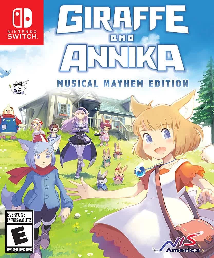 Giraffe and Annika Nintendo Switch Spill