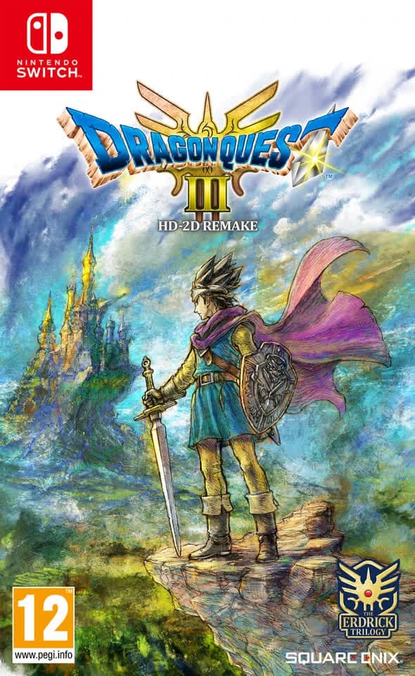 Dragon Quest III HD-2D Remake Nintendo Switch Spill