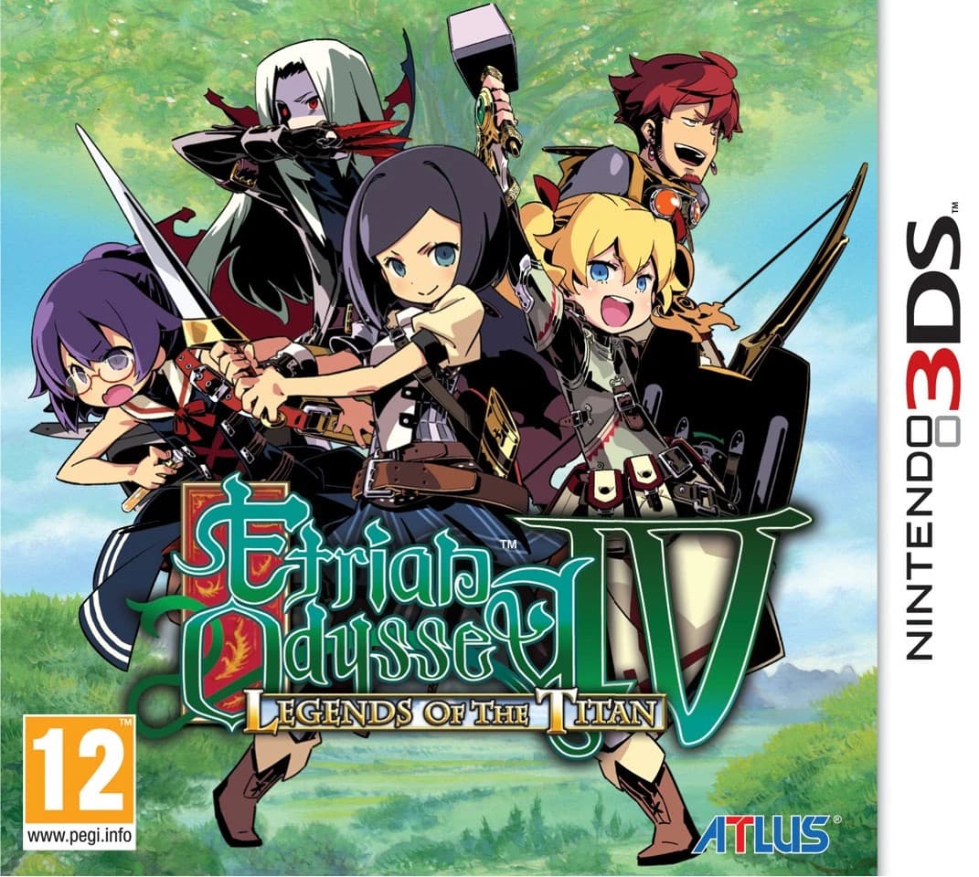 Etrian Odyssey IV: Legends of the Titan Brukt Nintendo 3DS-spill