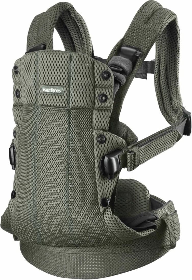 BabyBj??rn Harmony 3D Mesh B??resele - Maks 15 kg - M??rkegr??nn