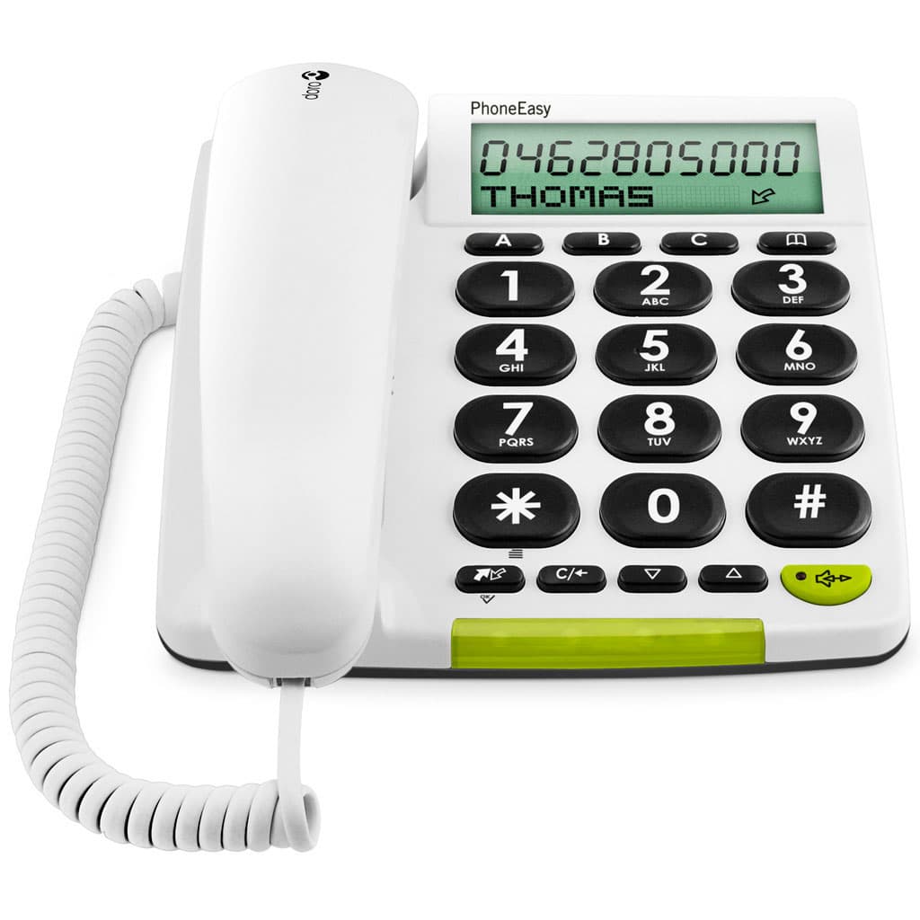 Doro PhoneEasy 312c - Telefon med store taster