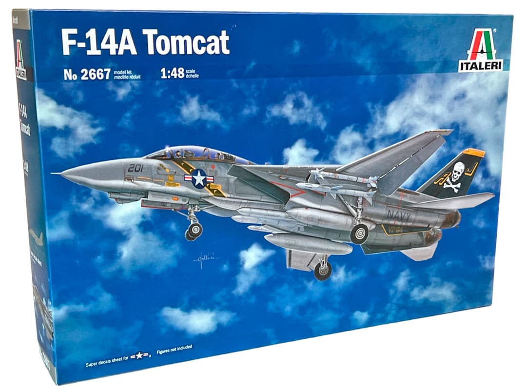 Italeri F-14A Tomcat Jagerfly Byggesett - 1:48