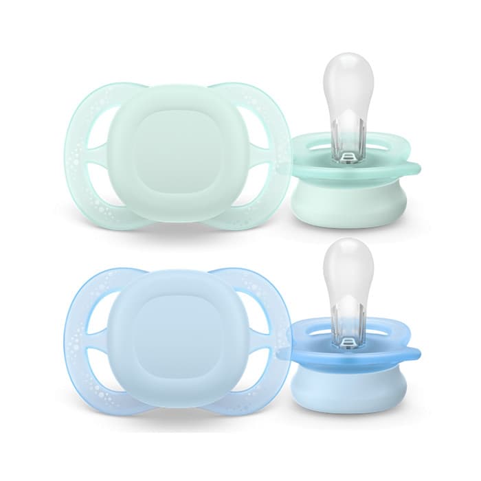 Philips Avent Ultra Start Smokk - 0-2 m??neder, lysegr??nn/lysebl?? - 2 stk.