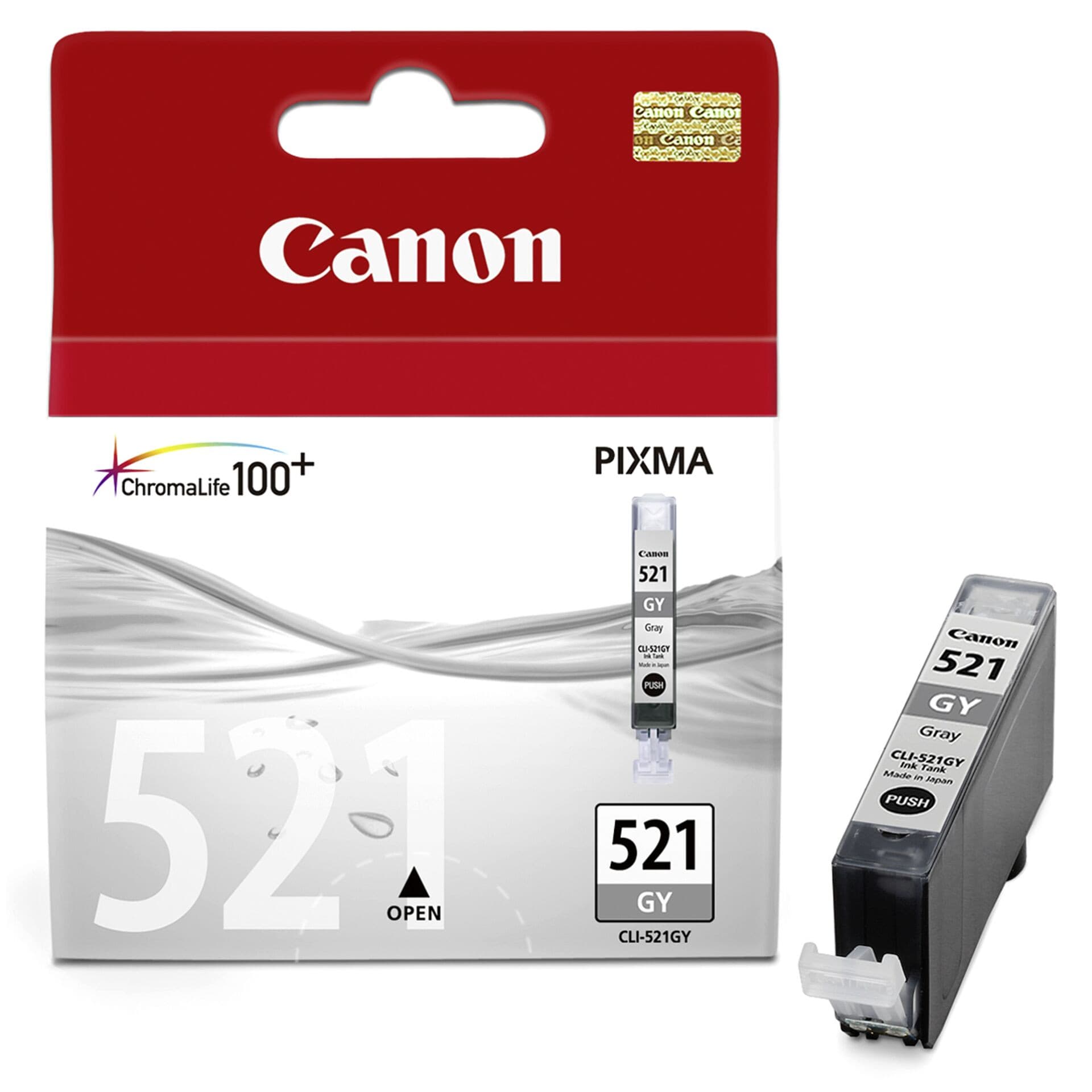 Canon CLI-521GY Blekkpatron - 9ml - Gr??