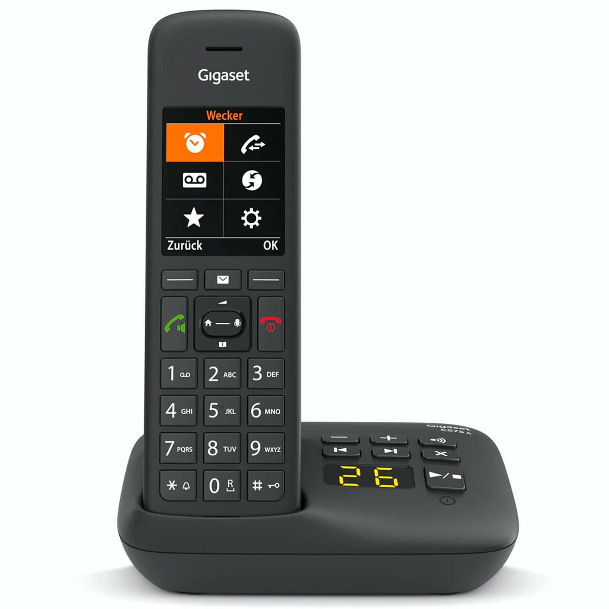 Gigaset C575A tr??dl??s telefon (2,2" fargedisplay)
