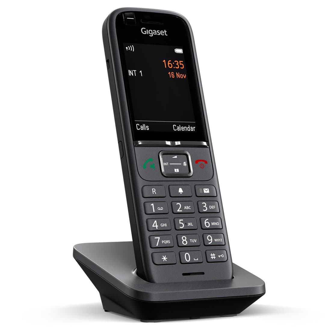 Gigaset S700H Pro DECT tr??dl??s telefon ??? Enhet for utvidelse (2,4" display)